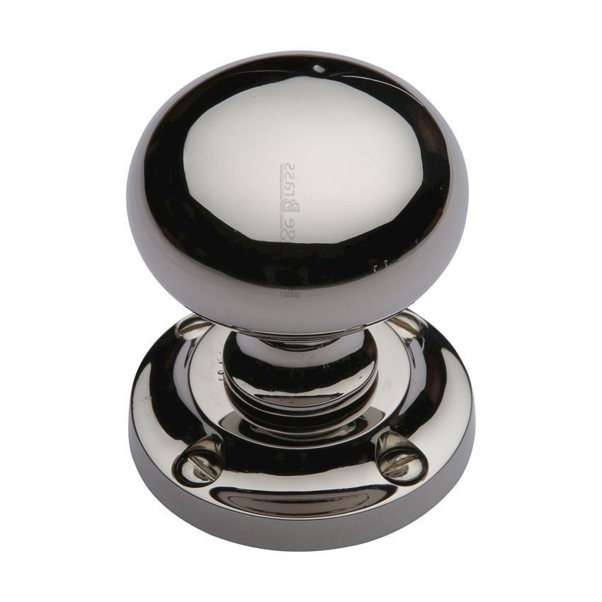 Victoria Mortice Knob In Polished Nickel Finish - V980-PNF