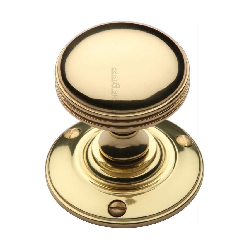 Richmond Mortice Knob In Polished Brass Finish - RHM988-PB