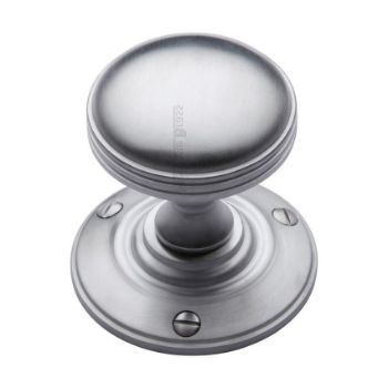 Richmond Mortice Knob In Satin Chrome Finish - RHM988-SC Richmond Mortice Knob In Satin Chrome Finish - RHM988-SC