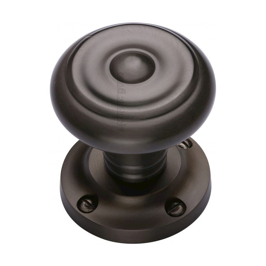 Aylesbury Mortice Knob In Matt Bronze Finish - V872-MB