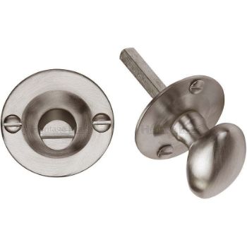 Bathroom WC Turn And Release In Satin Nickel Finish - BT15-SN Bathroom WC Turn And Release In Satin Nickel Finish - BT15-SN