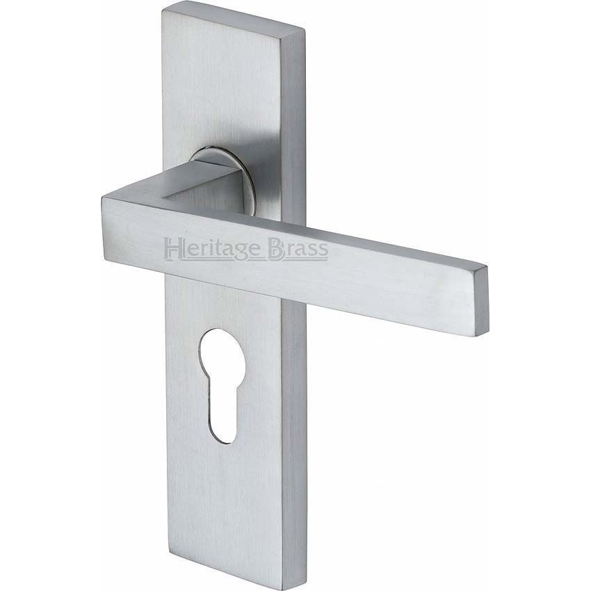 Delta Eurocylinder Lock Handle - DEL6048SC 