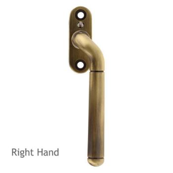 Florentine Bronze Locking Window Espag Handle - V1008LCKFBRH