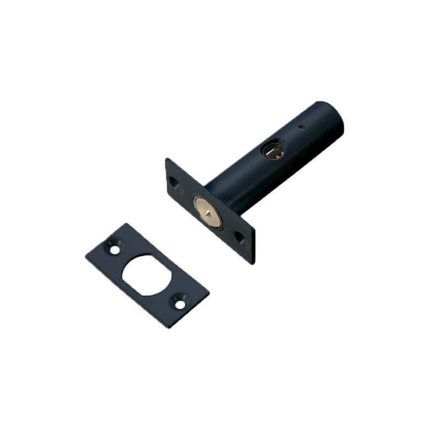 Black door security bolt ZRB02PCB