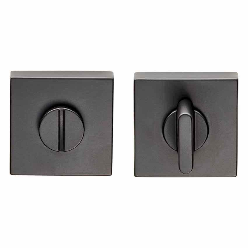 Simply Door Handles, Square Turn and Release in Matt Black - Buy from ...