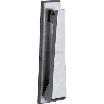 Slimline Door Knocker in Satin Chrome - K1310SC Slimline Door Knocker in Satin Chrome - K1310SC