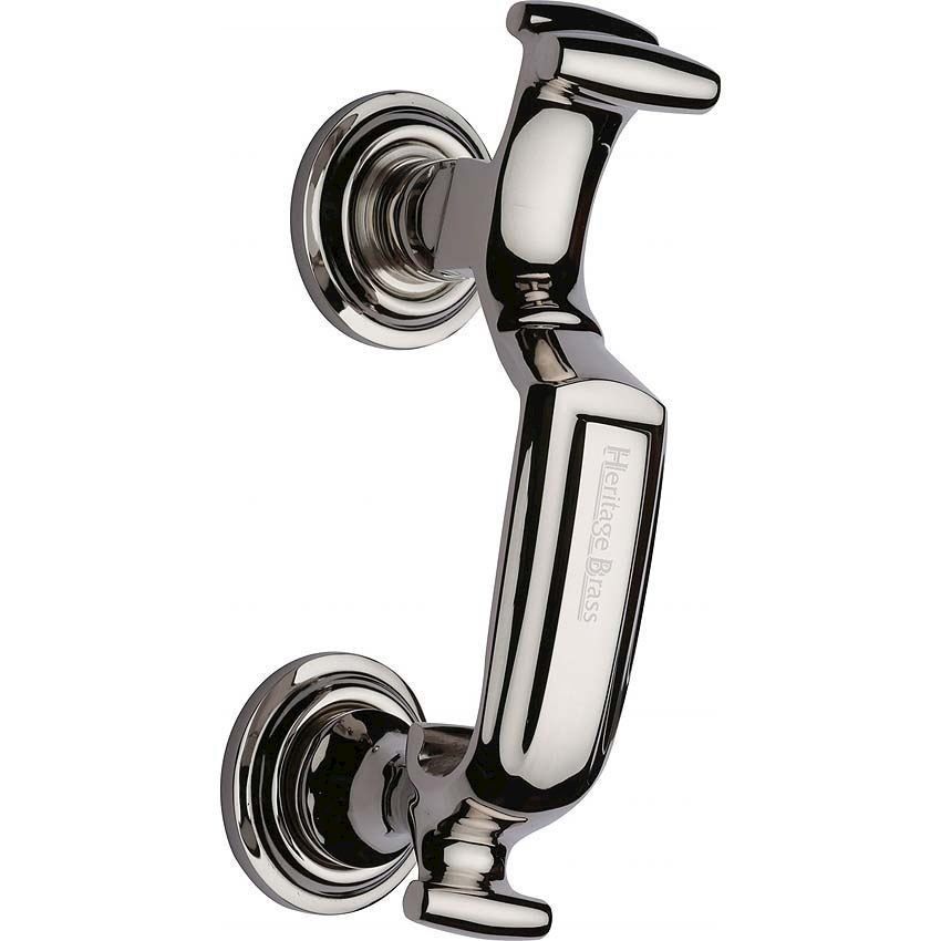 Doctor Knocker in Polished Nickel Finish - K1300-PNF