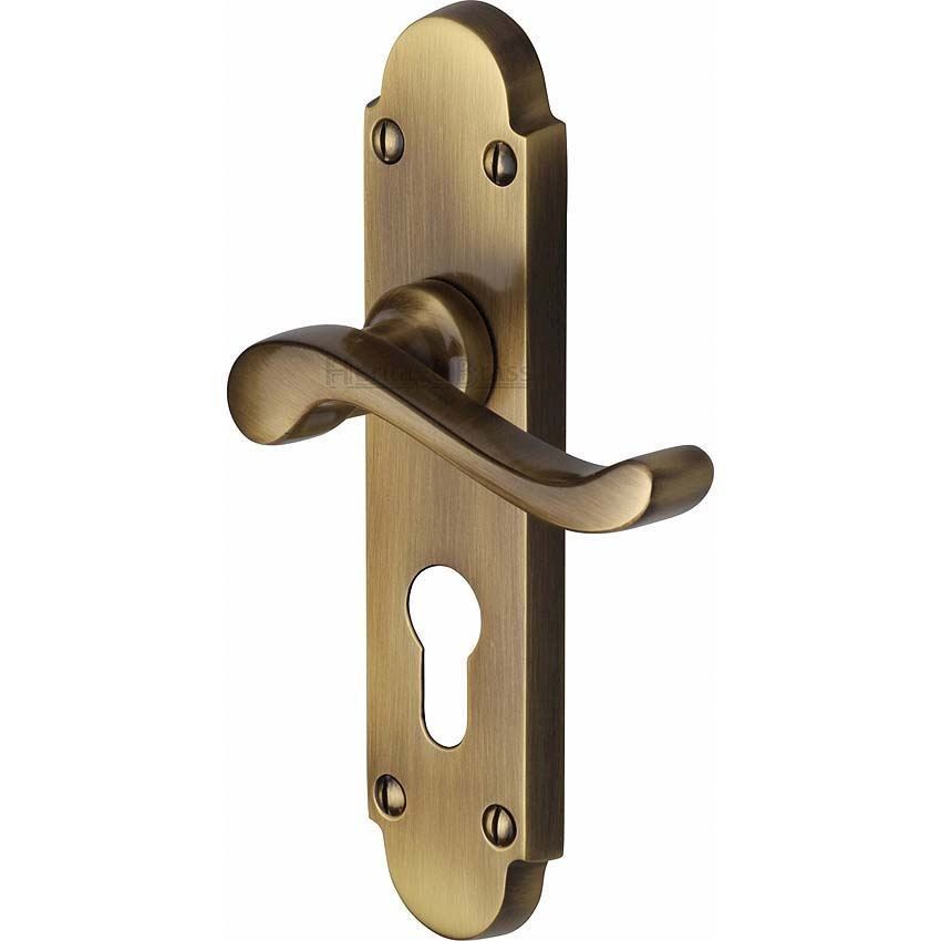 Savoy Euro Lock Handle - S607AT