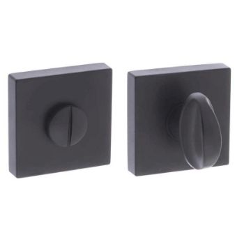 Forme Square Matt Black WC Turn And Release - FMSWCMB Forme Square Matt Black WC Turn And Release - FMSWCMB