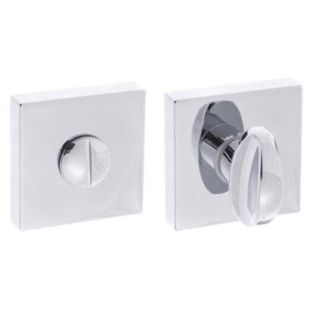 Forme Square Polished Chrome WC Turn And Release - FMSWCPC Forme Square Polished Chrome WC Turn And Release - FMSWCPC