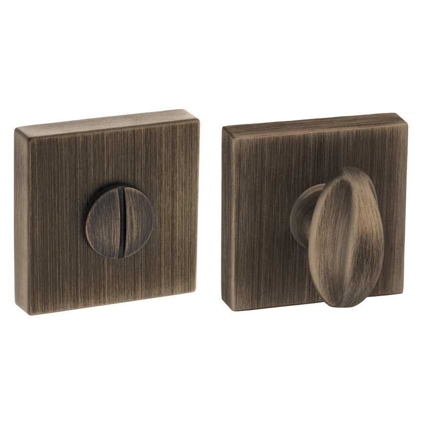 Forme Square Urban Bronze WC Turn And Release - FMSWCUB