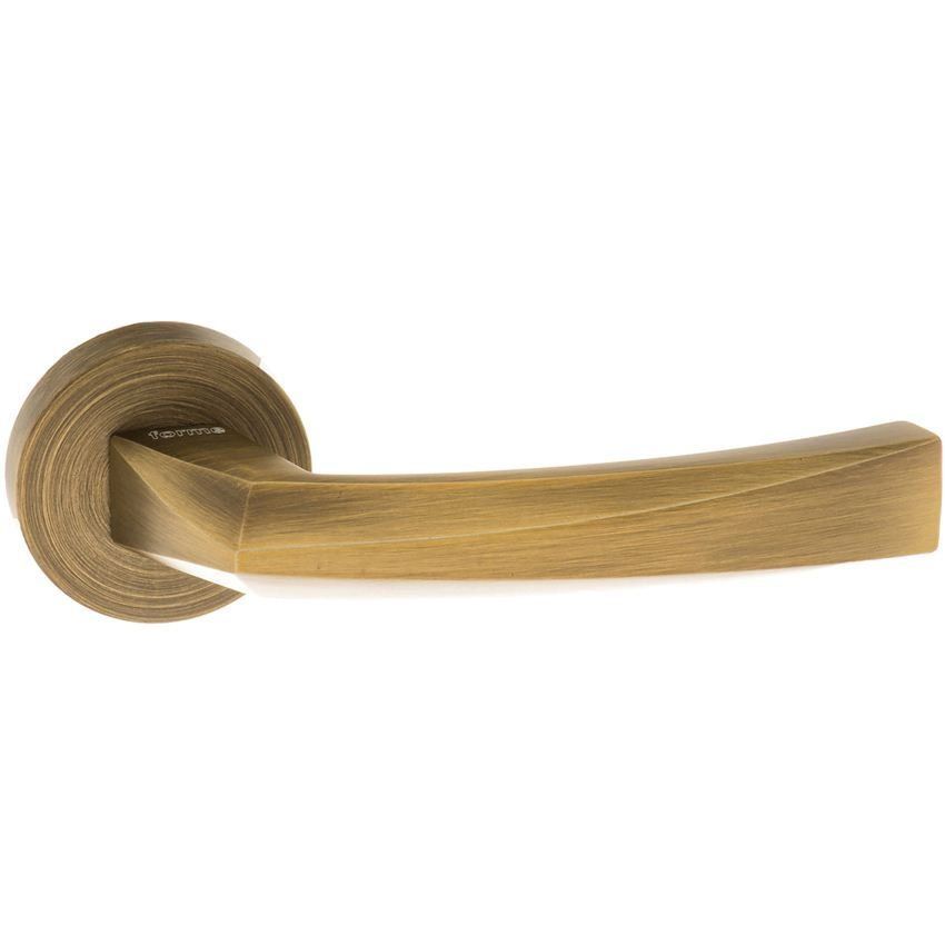 Yester Bronze Crystal Door Handles - FMR268YB