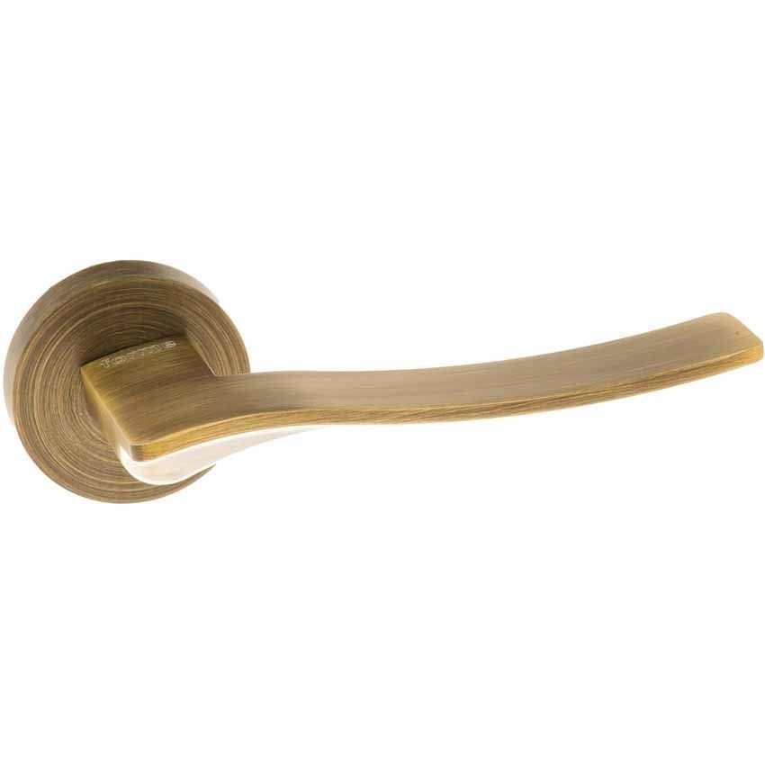 Yester Bronze Olimpia Door Handles - FMR280YB