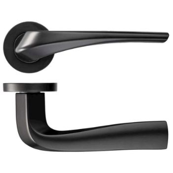 Matt black Rosso Maniglie door handles - RM060PCB