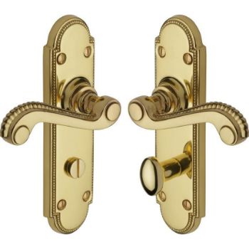 Adam Bathroom Door Handles from Heritage Brass - R765 Adam Bathroom Door Handles from Heritage Brass - R765