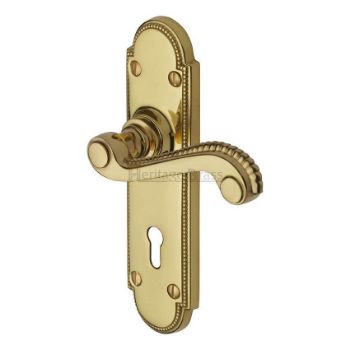 Adam Lock Door Handles from Heritage Brass- R765 Adam Lock Door Handles from Heritage Brass- R765