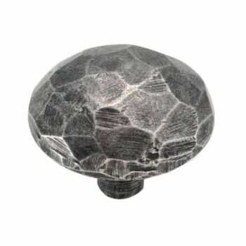 Facet pewter cabinet knob   - PCK007 Facet pewter cabinet knob   - PCK007