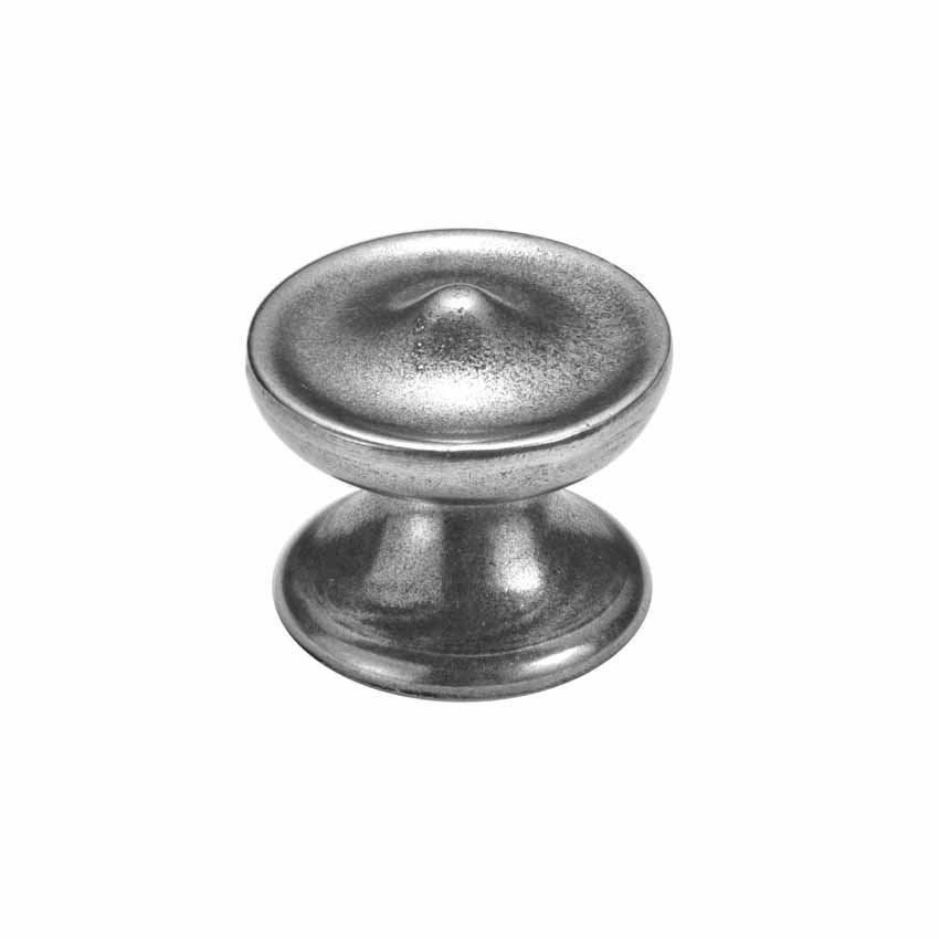 Felton pewter cabinet knob   - FD223 