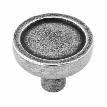 Taunton pewter cabinet knob  - FD555  Taunton pewter cabinet knob  - FD555