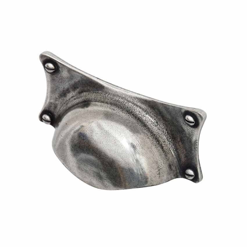 Grafton pewter cabinet knob - PCH006 