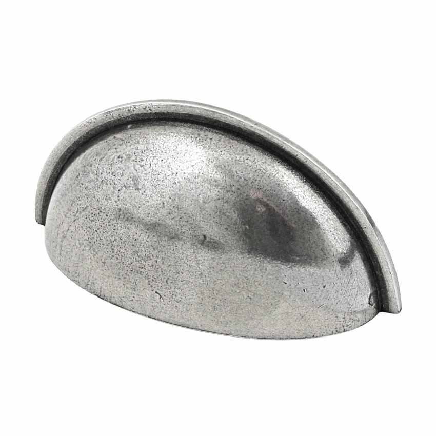 Chester pewter cabinet cup handle  - FD582