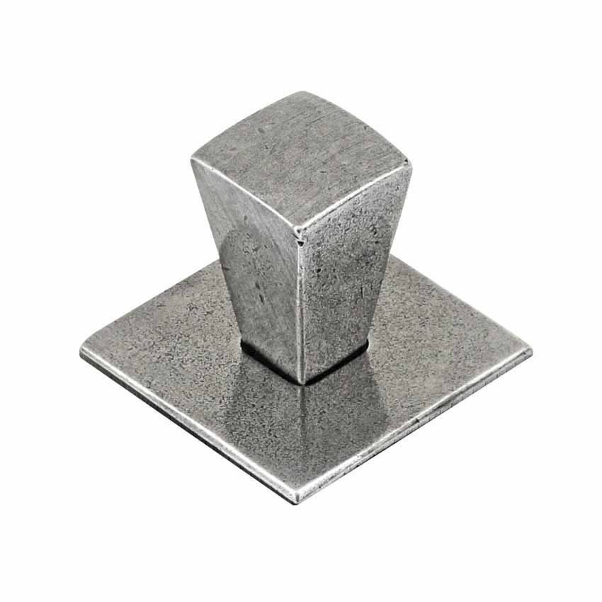 Finesse Taper pewter small cabinet knob - FD576