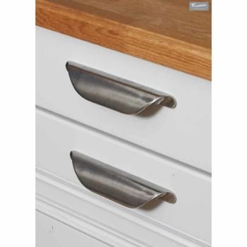 Hampton pewter cabinet pull handle example - FD298