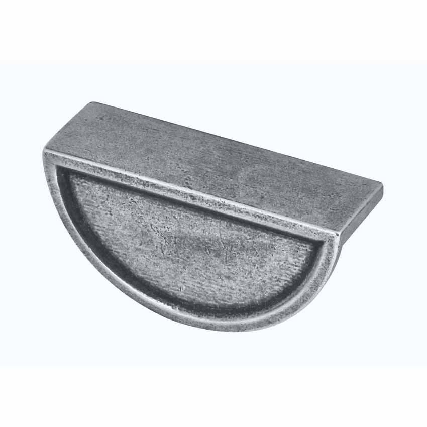 Fossey pewter cabinet pull handle- FD501