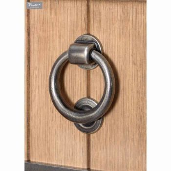 Solid Pewter Ring Door Knocker example - FD-KNOCK