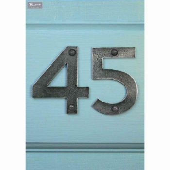 Finesse Design Pewter Door Numerals - FDDN