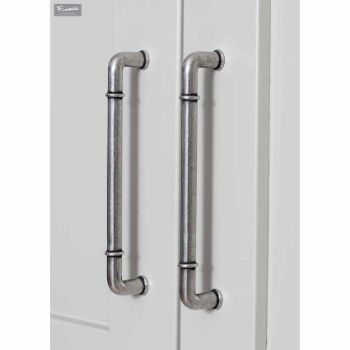 Hendon medium pewter cabinet pull handle example - FD531