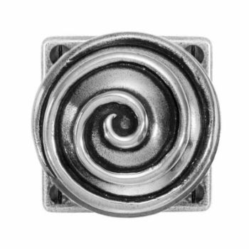 Finesse Swirl Pewter Door Knob - FD079