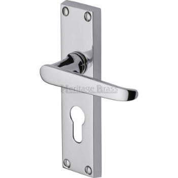 Victoria Euro Lock Handle - V3948-PC Victoria Euro Lock Handle - V3948-PC