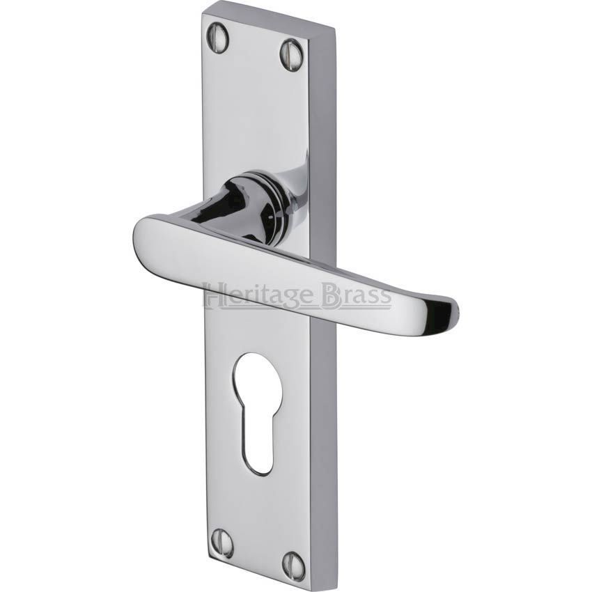 Victoria Euro Lock Handle - V3948-PC