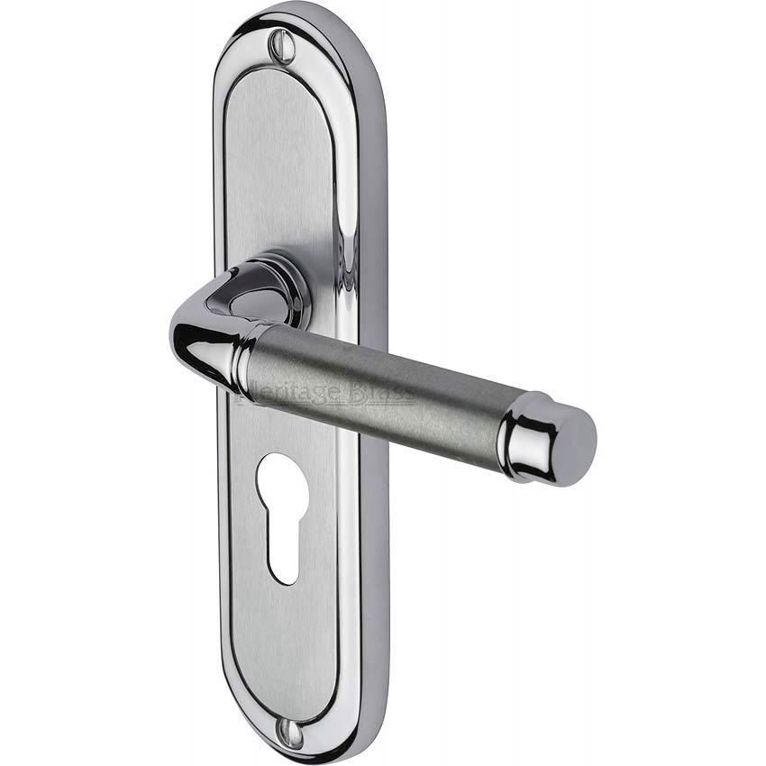 Saturn Euro Cylinder Lock Handle - SAT1048AP 