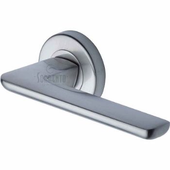 Trino Door Handles in Satin Chrome finish - SC-5352-SC Trino Door Handles in Satin Chrome finish - SC-5352-SC