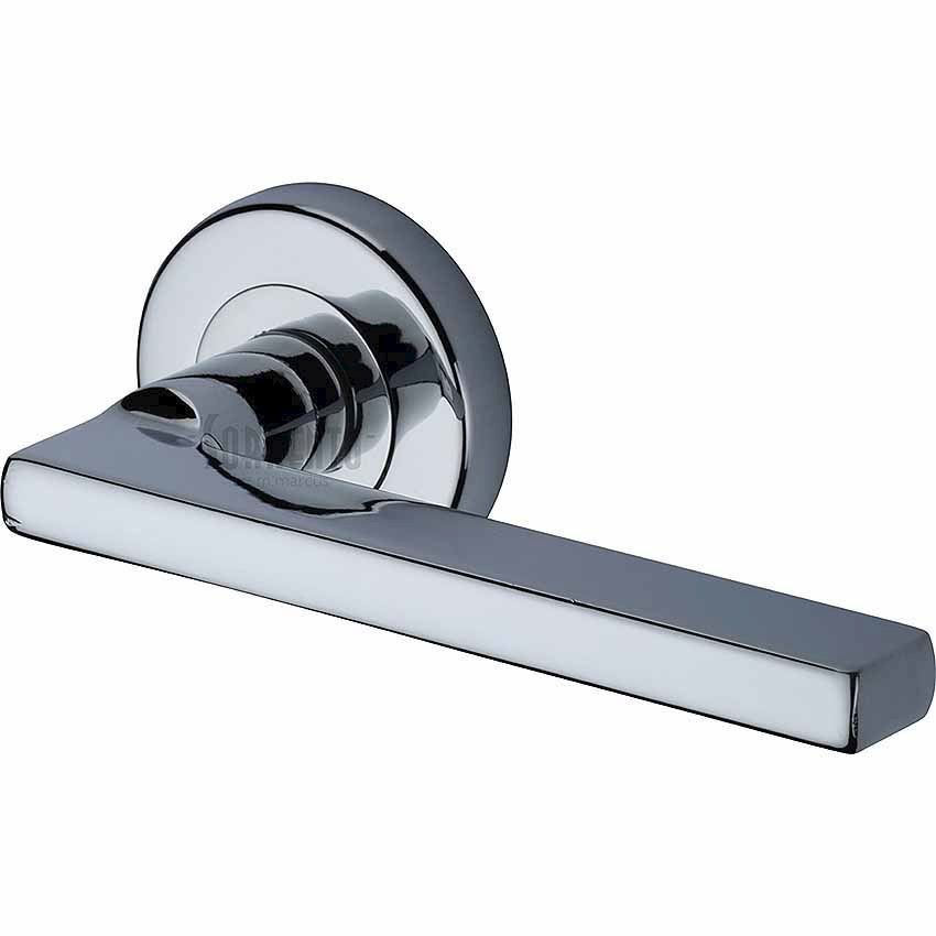 Vector Door Handles in Polished Chrome finish - SC-7580-PC