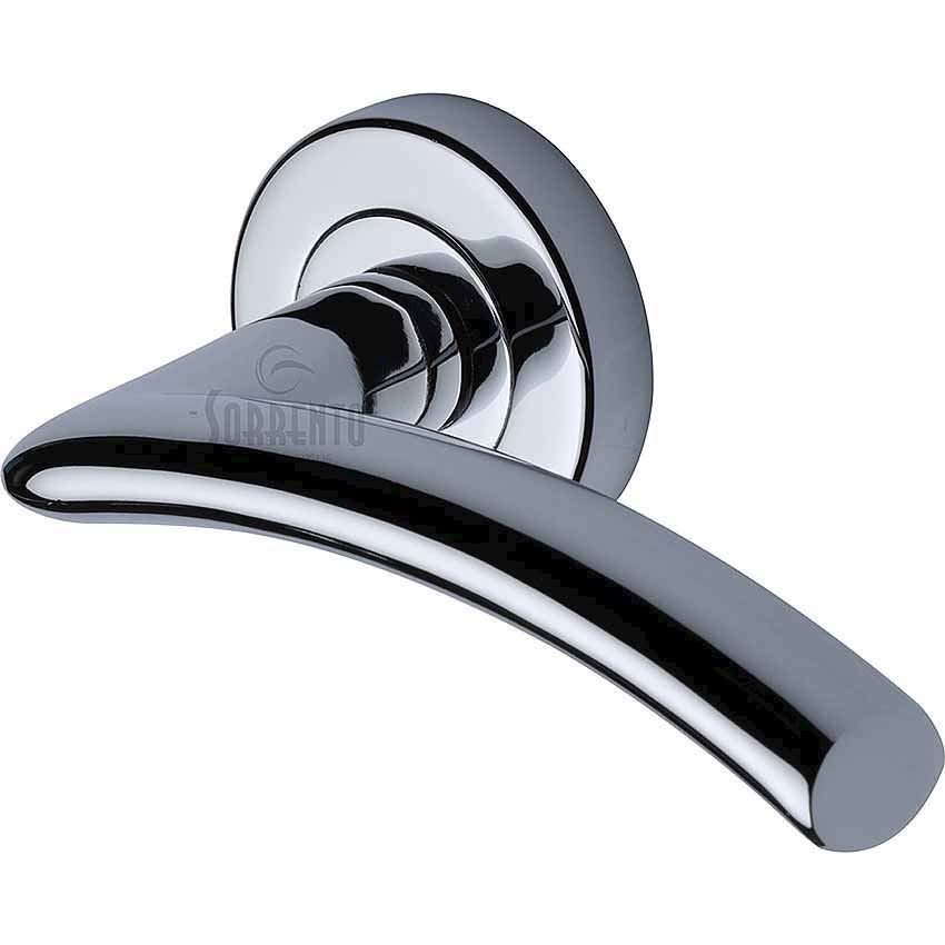 Tosca Door Handles in Polished Chrome finish - SC-4352-PC