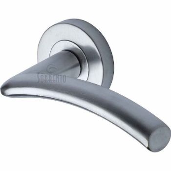 Tosca Door Handles in Polished Chrome finish - SC-4352-SC Tosca Door Handles in Polished Chrome finish - SC-4352-SC