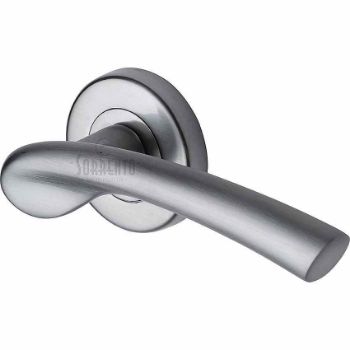 Paris Door Handles in Satin Chrome finish - SC-6743-SC