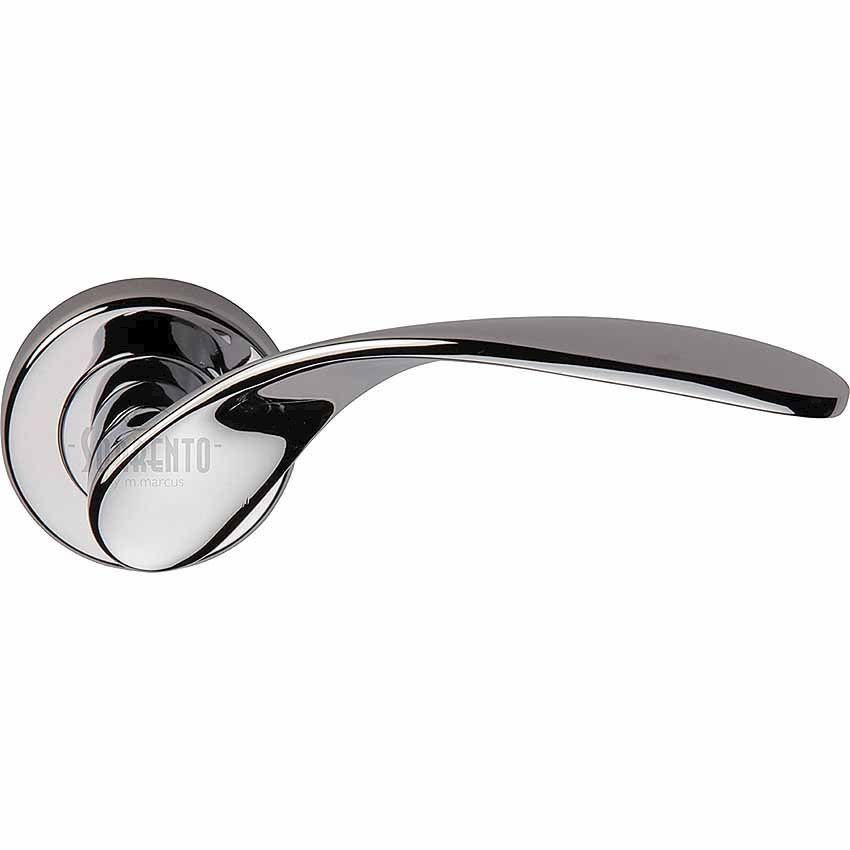 Lorenz Door Handles in Polished Chrome finish - SC-5225-PC