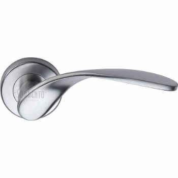 Lorenz Door Handles in Satin Chrome finish - SC-5225-SC Lorenz Door Handles in Satin Chrome finish - SC-5225-SC