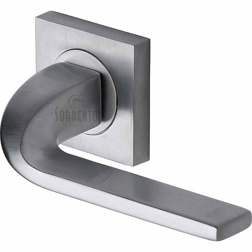 Stanford Door Handles in Satin Chrome finish - SC-3788-SC