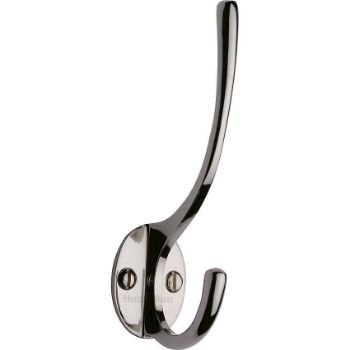Hat & Coat Hook Polished Nickel finish - V1050-PNF Hat & Coat Hook Polished Nickel finish - V1050-PNF