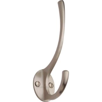 Hat & Coat Hook Satin Nickel finish - V1050-SN Hat & Coat Hook Satin Nickel finish - V1050-SN