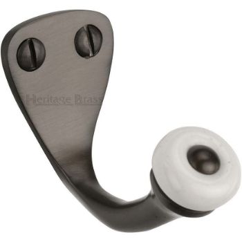 Single Robe Hook Matt Bronze Finish - V1044-MB Single Robe Hook Matt Bronze Finish - V1044-MB