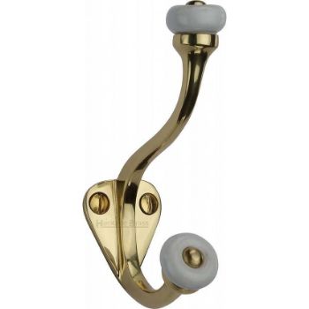 Hat & Coat Hook Polished Brass Finish - V1048-PB Hat & Coat Hook Polished Brass Finish - V1048-PB