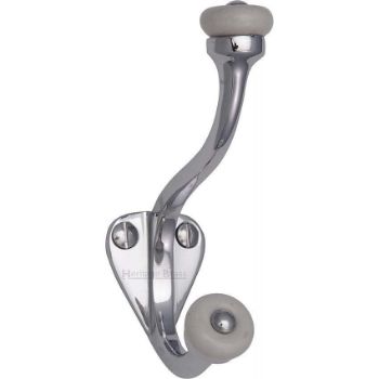 Hat & Coat Hook Polished Chrome finish - V1048-PC Hat & Coat Hook Polished Chrome finish - V1048-PC