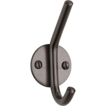 Hat & Coat Hook Matt Bronze Finish - V1065-MB Hat & Coat Hook Matt Bronze Finish - V1065-MB