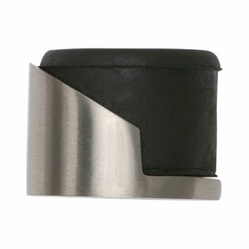 Round Floor Mounted Door Stop in Satin Nickel Finish - V1088-SN Round Floor Mounted Door Stop in Satin Nickel Finish - V1088-SN